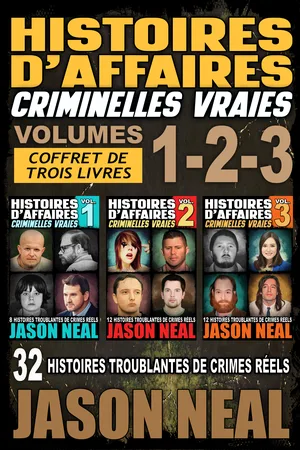 Crimes réels – Tomes 1-2-3 — couverture