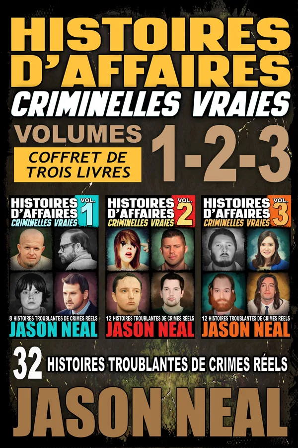 Crimes réels – Tomes 1-2-3 — couverture